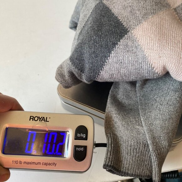 Banana Republic Men L Argyle Silk Cashmere Sweater Academia Preppy Old Money - Picture 9 of 9